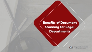 Benefits of Document Scanning for Legal Departments