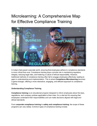 microlearning a comprehensive map for effective