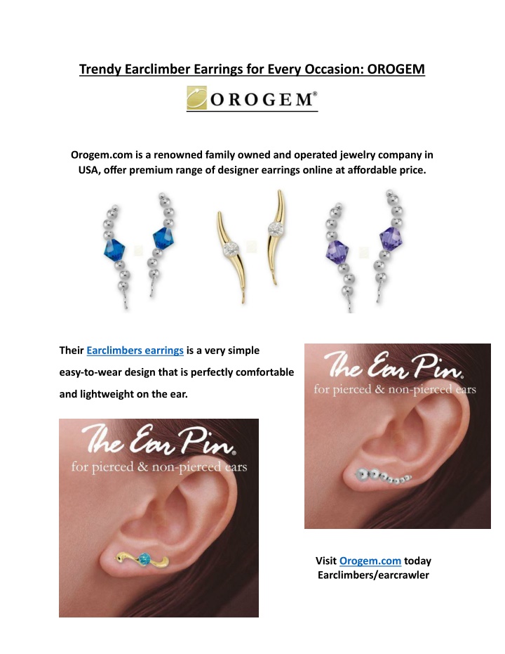 trendy earclimber earrings for every occasion