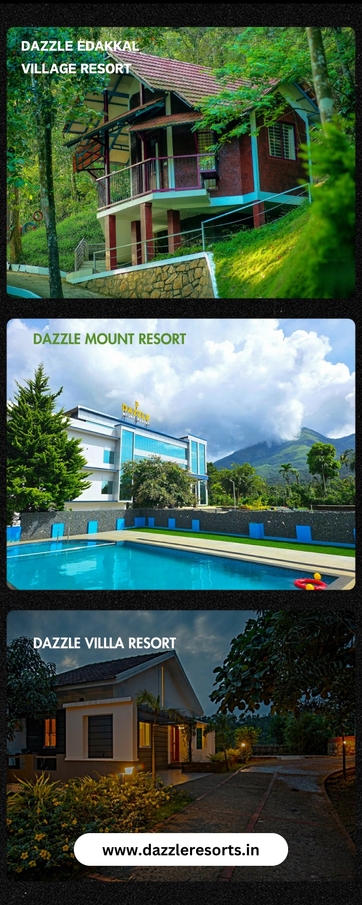 dazzle edakkal village resort