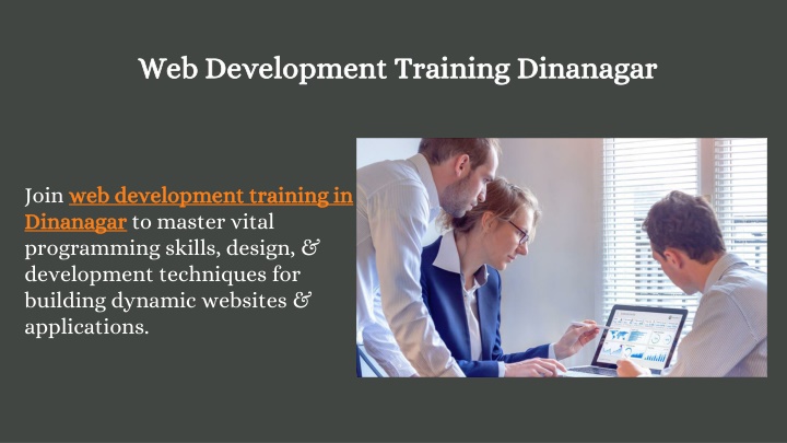 web development training dinanagar