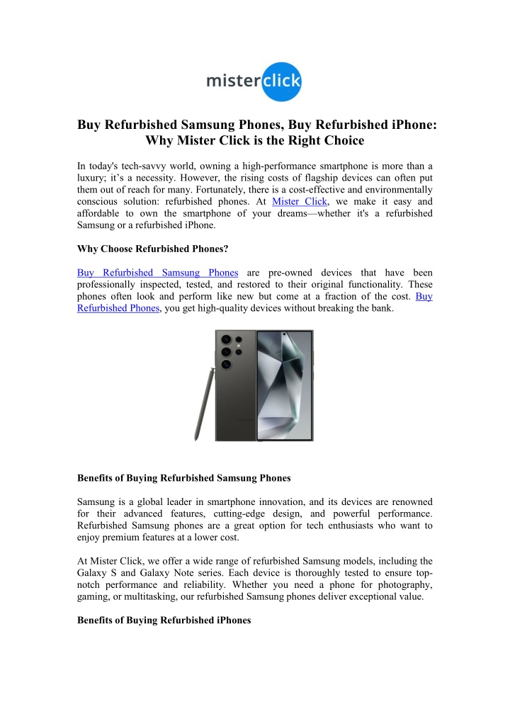 buy refurbished samsung phones buy refurbished