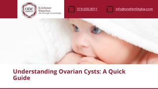 Understanding Ovarian Cysts A Quick Guide