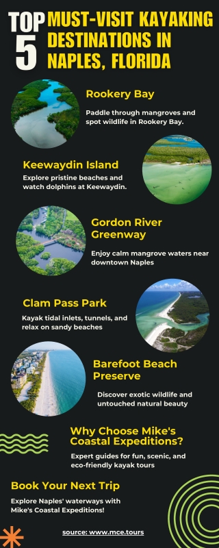 Top 5 Must-Visit Kayaking Destinations in Naples, Florida