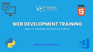 web development and IT Training in Indore