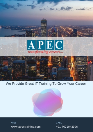 we provide great it training to grow your career
