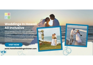 Weddings In Hawaii All Inclusive