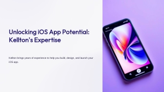 Unleash the Power of Innovation with Kellton’s iOS App Development Services