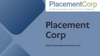 placement corp
