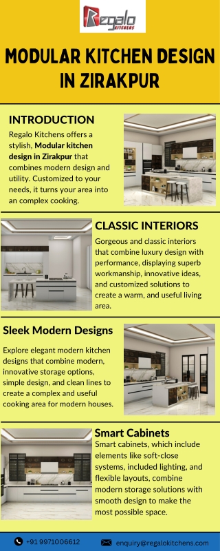 Modular Kitchen Design in Zirakpur