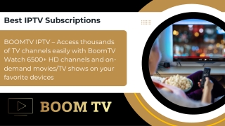 Best IPTV Subscriptions