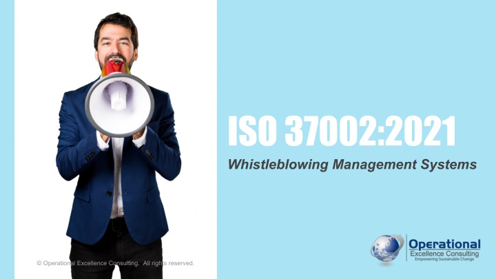 iso 37002 2021 whistleblowing management systems