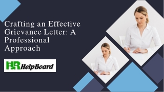 crafting an effective grievance letter