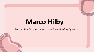 Marco Hilby - A Captivating Representative - Spokane, WA