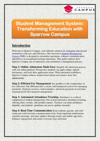 student management system student management
