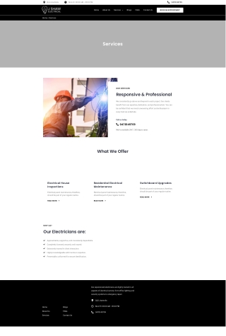 Professional Electrician Services Brisbane | J Shaw Electrical Solutions