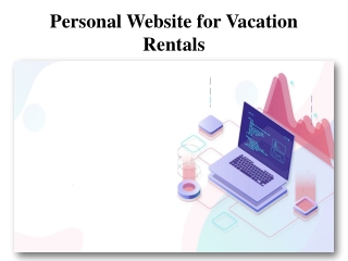 personal website for vacation rentals