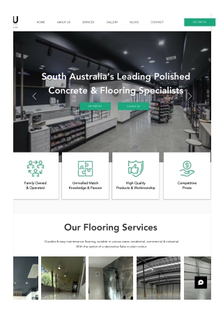 Honed Concrete Adelaide