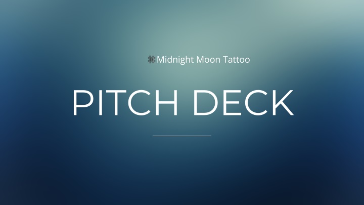 midnight moon tattoo