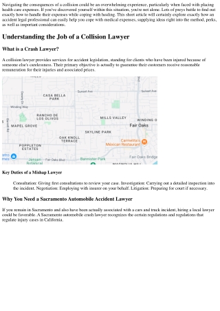 navigating the consequences of a collision could