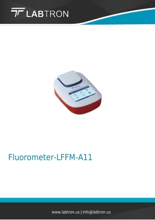 Fluorometer-LFFM-A11