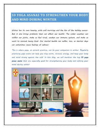 10 Yoga Asanas to Strengthen Your Body and Mind During Winter (1)