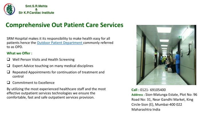 comprehensive out patient care services