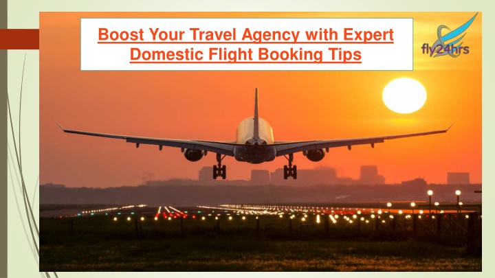 boost your travel agency with expert domestic