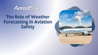 The Role of Weather Forecasting in Aviation Safety