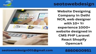 Website Designing Company In Delhi