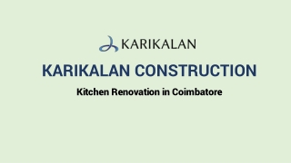 Kitchen Renovation in Coimbatore | Open Kitchen Design Coimbatore