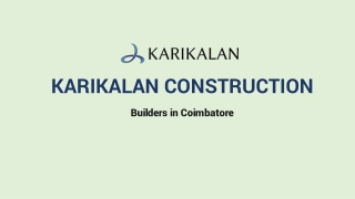 Builders in coimbatore | Best Construction Companies in Coimbatore