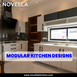 Modular Kitchen Designs with Novella Kitchens
