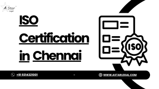 iso certification in chennai