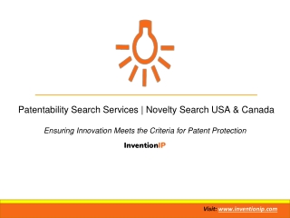 Patentability Search Services | Novelty Search USA & Canada | InventionIP