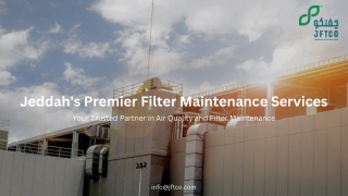 JFTCO- Premier Filter Maintenance Services