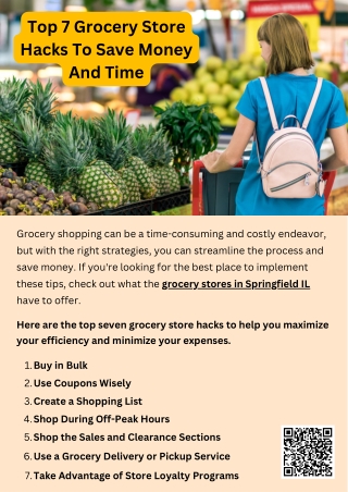 Top 7 Grocery Store Hacks To Save Money And Time