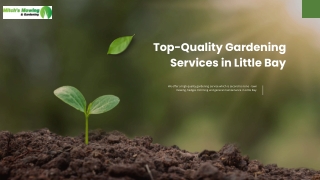Garden Maintenance Rosebery