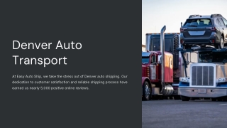 Denver Auto Transport