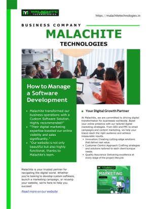 MalaChite Technologies, Website Design and Digital Marketing