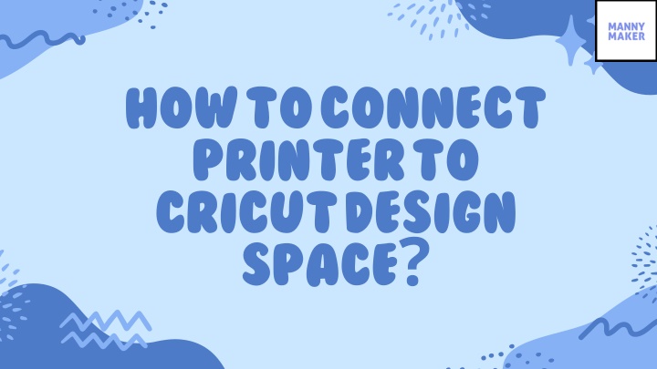 how to connect printer to cricut design space