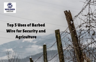 Top 5 Uses of Barbed Wire for Security and Agriculture