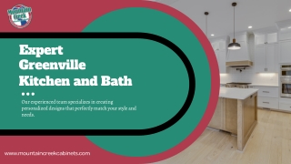 Expert Greenville Kitchen and Bath | Mountain Creek Cabinets