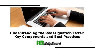 understanding the redesignation letter