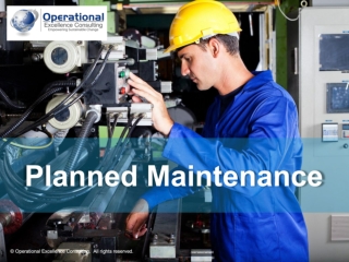 planned maintenance