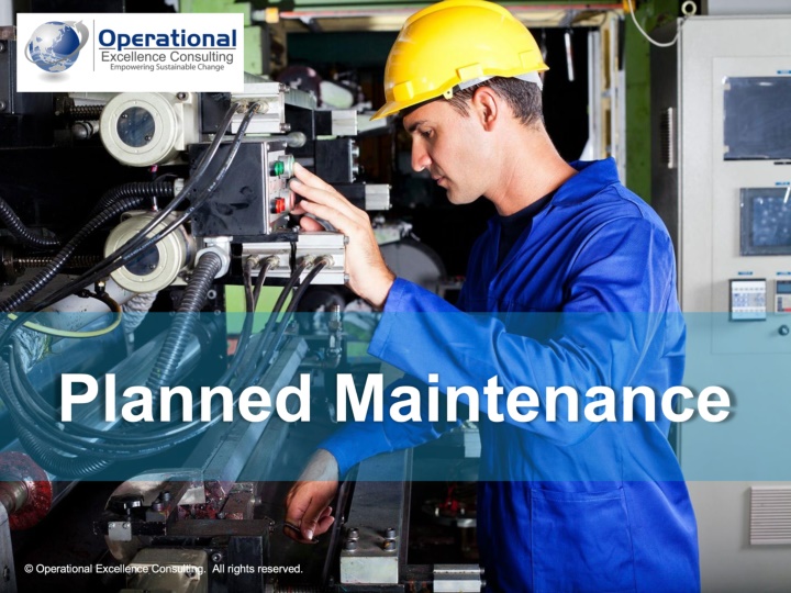 planned maintenance