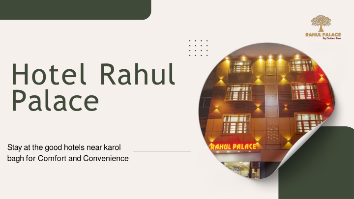 hotel rahul palace