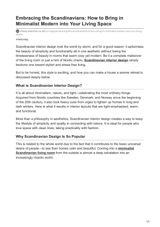 embracing the scandinavians how to bring
