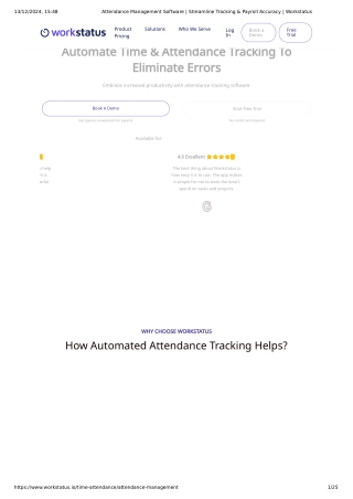 Attendance Management Software: Automate Time Tracking & Boost Productivity