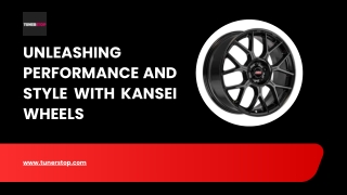 Unleashing Performance and Style with Kansei Wheels